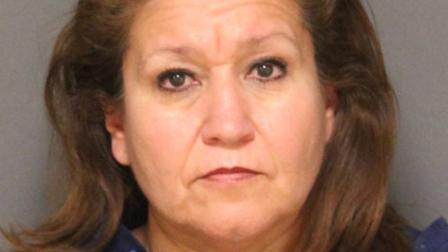 Janette Alvarez, 50, appears in this booking photo provided by the Fullerton Police Department.