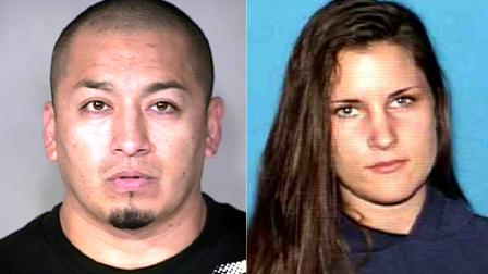 Julio Pachas and his girlfriend, Michella Fuquay, were arrested in connection to vehicle burglaries in Orange and Los Angeles counties.