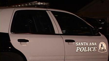 A Santa Ana police patrol car is seen in this undate file photo.