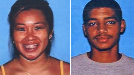 This split image shows Monica Quan, 28, (left), and Keith Lawrence, 27 (right). Both were found shot to death in a car in Irvine in an apparent double-homicide on Sunday, Feb. 4, 2013.