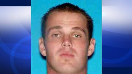 Andrew Christian Stewart is wanted by police for assault after he allegedly struck a patrol car, pinning an officer, during an attempt to flee following a short pursuit in Buena Park on Sunday, March 3, 2013.