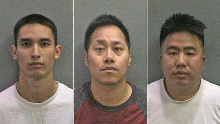 Vu Doan (L), Howard Arca (center), Don Nguyen (R)