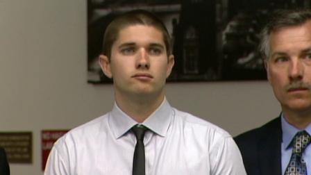 Nick Papageorges IV appears in a Santa Ana courtroom on Wednesday, May 22, 2013.