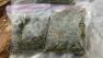 Authorities collected more than two pounds of marijuana that washed up on the shores of Irvine Cove Beach in Laguna Beach on Wednesday, July 3, 2013.