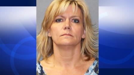 Michelle Lynn Johnson, 45, is shown in a booking photo.
