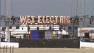 A stage for Wet Electric is seen in Huntington Beach on Sept. 13, 2013.
