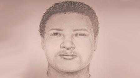 Huntington Beach police released this composite sketch of an armed robbery and sexual battery suspect who attacked a woman on Thursday, Oct. 3, 2013.