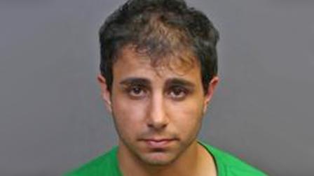 Patrick Balahan, 20, is shown in a booking photo. He was arrested for allegedly exposing himself at Orange Coast Community College.