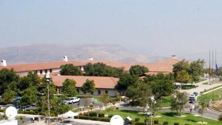 The Ronald Reagan Presidential Library and Museum is seen in this undated photo.