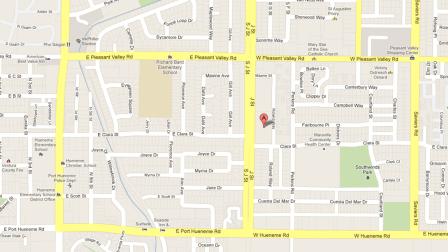 The 5300 block of South J Street in Oxnard is seen in this Google Maps image.