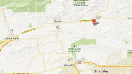 Authorities say three men were arrested in connection to two stolen vehicles, one of which was found near the 3500 block of Guiberson Road by Fillmore on Sunday, Nov. 18, 2012.