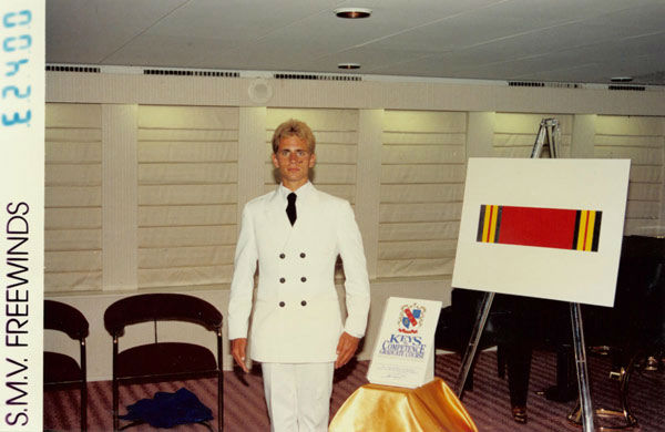 Stefan spent time working aboard Scientology's...