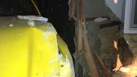 A pesticide truck struck an occupied home on the 7400 block of Coolidge Street in Ventura early Wednesday morning.