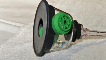 An oxygen mask for animals used by the Glendale Fire Department.