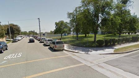 Undated photo of 1400 block of Dudley Avenue.