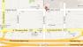 A map shows the 200 block of East Santa Clara Street in Ventura, where a bar fight involving numerous people left one man with a minor stab wound on Sunday, April 28, 2013. One suspect was arrested.
