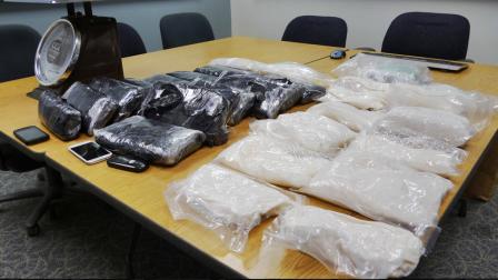 Simi Valley narcotics detectives recently conducted an investigation leading to Riverside County, where they seized approximately 70 pounds of meth and $20,000 in cash.