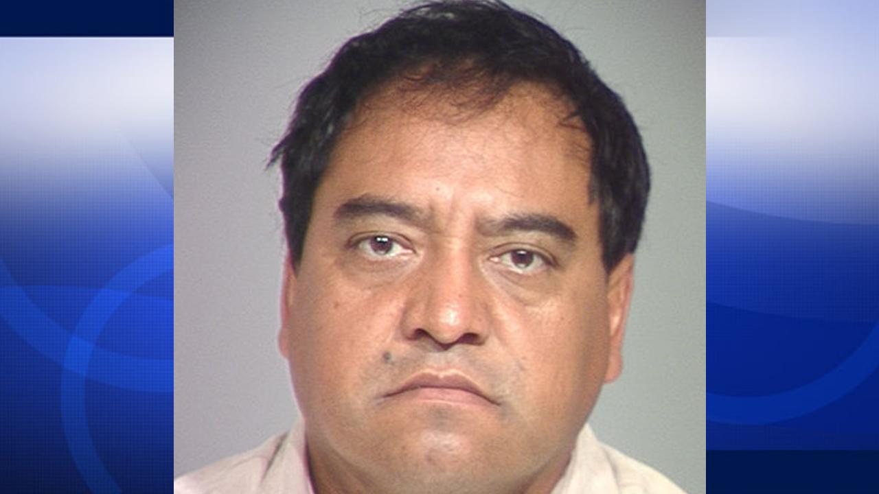 <b>Juan Aguilar</b>, 45, is seen in this booking photo provided by the Port Hueneme - 9170910_1280x720