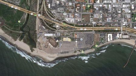 This Google Maps image shows the Ventura County Fairgrounds.