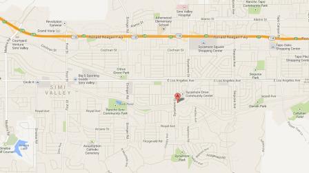 Simi Valley police officers responded to a report of a shooting on the 2600 block of Phipps Avenue at about 1 a.m. Sunday, August 11, 2013.