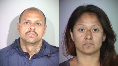 Pedro Marcilino Hernandez (L) and Yadira Garcia-Hernandez (R)