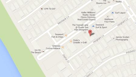 Ventura Police responded to a report of a wounded man in the lobby of the Inn On The Beach hotel on the south end of Seward Avenue Thursday night, Feb. 6, 2014.