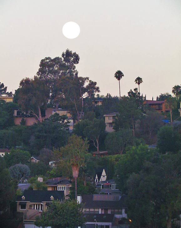 This photo from ABC7 viewer Gina Acuna shows the...