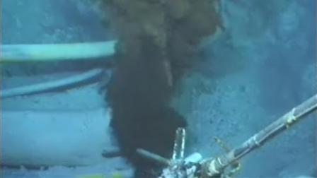 This image made from video released by British Petroleum (BP PLC) shows the gushing oil well in the Gulf of Mexico on Sunday, May 30, 2010 at 5:19 am EDT.