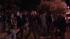 Penn State students crowd the streets on campus...