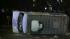 A WTAJ-TV Altoona truck is overturned on the...