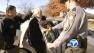 Former Penn State defensive coordinator Jerry Sandusky is seen being taken by police in Bellefonte, Pa., on Saturday, Nov. 5, 2011.