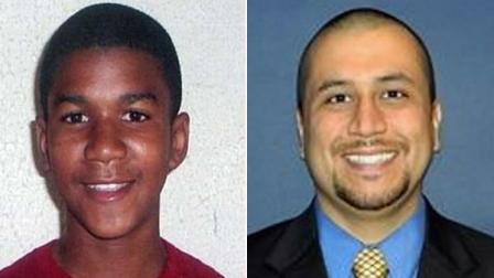 Trayvon Martin (left) and George Zimmerman (right) are shown in this undated file photo.