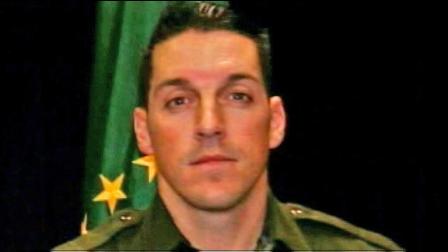 Border patrol agent Brian Terry is seen in this file photo. Terry was fatally shot in 2012 while on partol in Arizona.
