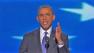 President Obama is seen speaking during his nomination acceptance speech during the Democratic National Convention on Thursday, September 06, 2012.