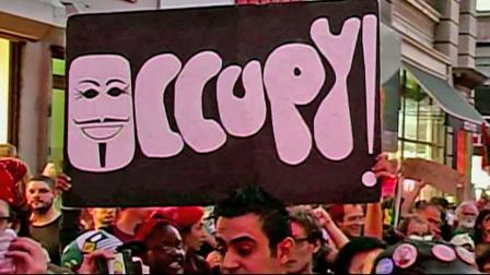 Occupy protesters appear in this undated file photo.