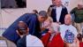 President Barack Obama meets with Sandy storm victims in New Jersey on Wednesday, Oct. 31, 2012.