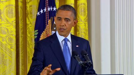 President Barack Obama speaks during a news conference in the East Room of the White House in Washington Wednesday, Nov. 14, 2012.