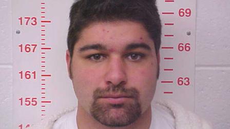 Blaec Lammers, 20, appears in this booking photo. Lammers was arrested for allegedly plotting to shoot up a movie theater in Bolivar, Mo.