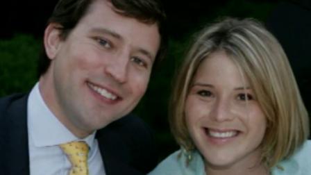 Jenna Bush Hager and her husband Henry are seen in this undated file photo.