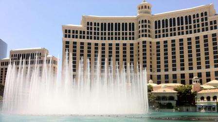 The Bellagio hotel-casino is shown in this image from its Facebook page.
