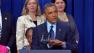 President Barack Obama makes a statement on the fiscal cliff at a campaign-style event at the White House on Monday, Dec. 31, 2012.
