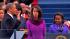 President Barack Obama takes the oath of office...