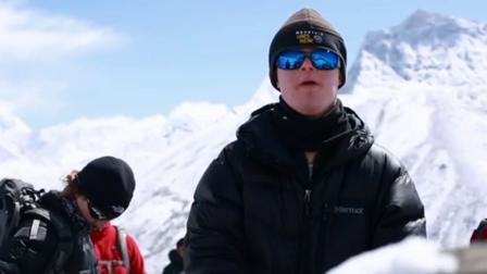 Eli Reimer, 15, is shown in this photo. Reimer, who has Down syndrome, became the first person to climb to the base camp of Mount Everest.