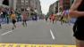 The Boston Marathon finish line is shown in this April 15 photo, moments before twin bombs went off, killing three spectators and sending more than 260 people to the hospital.