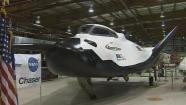 The Dream Chaser, a contender to fill the void by the retirement of NASAs space shuttle,  as seen on Wednesday, May 22, 2013.