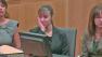Jodi Arias reacts as a jury announces a mistrial in her sentencing Thursday, May 23, 2013.