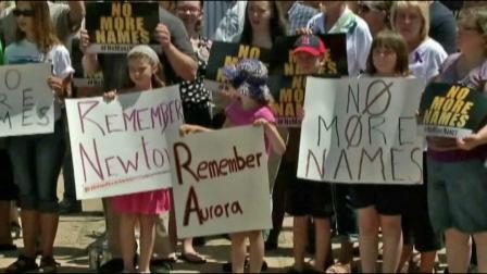 Survivors and family members gathered together on Friday, July 19, 2013 to remember the 12 victims who lost their lives in the Colorado movie theater shooting rampage on July 20, 2012.