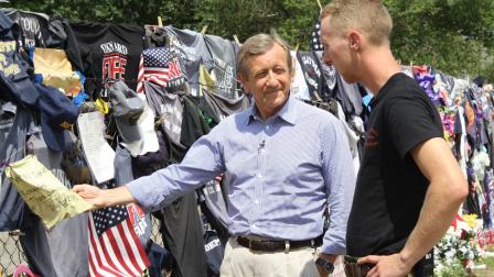ABC News Brian Ross speaks with Brendan McDonough, the sole surviving member of the Granite Mountain Hotshot team.
