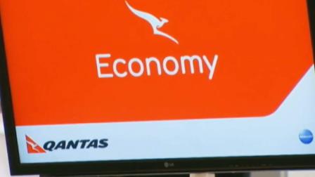 An 8-inch Mandarin rat snake was discovered in the passenger cabin of a Qantas Boeing 747 in Australia Sunday.