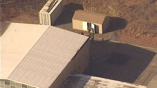 The scene outside Sandy Hook Elementary School...